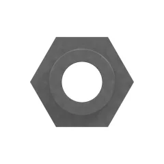 Caterpillar 1" X 1/2" Thread Düz Adapt — açılı görünüm