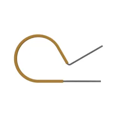 Caterpillar Single Tube P Clip — Dreiviertelansicht