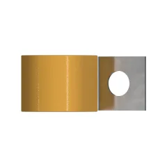 Caterpillar Single Tube P Clip — Dreiviertelansicht