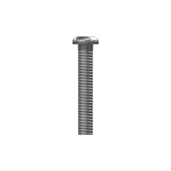 Caterpillar 1/4"-20 x 1 1/2" Rounded Pan Head Internal Hex Vida — açılı görünüm