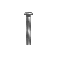 Caterpillar 1/4"-20 x 1 1/2" Rounded Pan Head Internal Hex Vida — açılı görünüm