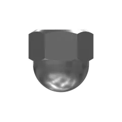Caterpillar 3/8''-16 Hex Acorn Nut — açılı görünüm