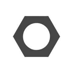 Caterpillar 3/4''-10 Hex Weld Nut — açılı görünüm