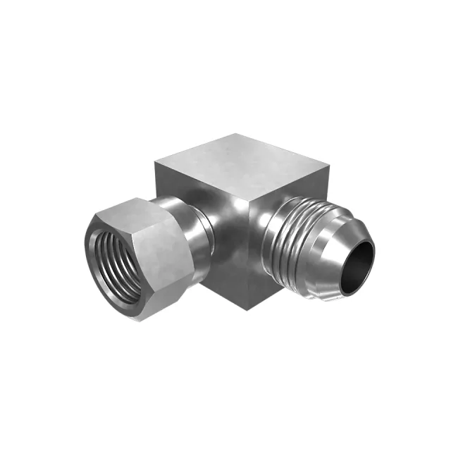 7/8-14 X 3/4-16 Hex Head 90 Dereceler Elbow 37 Dereceleri Flared Adapt