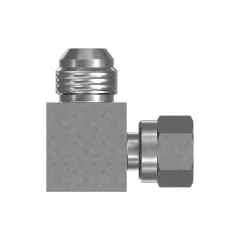 Caterpillar 7/8-14 X 3/4-16 Hex Head 90 Dereceler Elbow 37 Dereceleri Flared Adapt — açılı görünüm