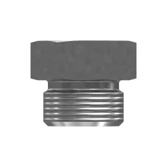 Caterpillar Adaptateur de tête droite 7/8-14 Hex — vue de trois quarts