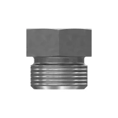 Caterpillar Adaptateur de tête droite 7/8-14 Hex — vue de trois quarts