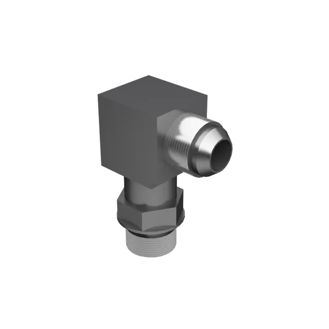 Hexagonal Hidrolik Akışkanları 90 Derece Elbow Adapt