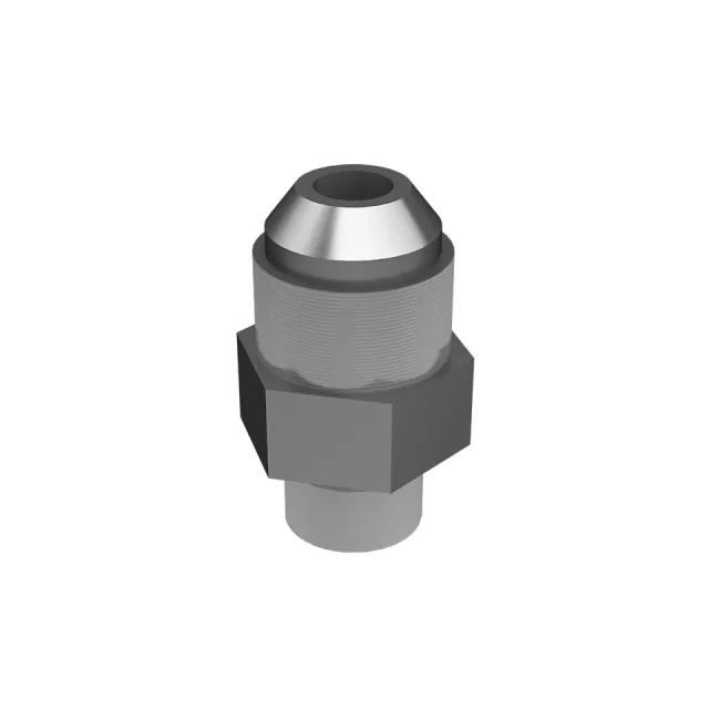 20.64mm Hexagonal Plak Çelik Düz Adapt