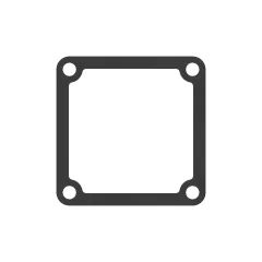 Caterpillar Radyatör Tube Mounting Gasket — açılı görünüm