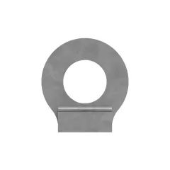 Caterpillar Single Tab Clamp — vista en tres cuartos
