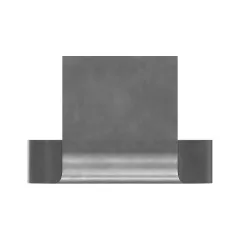 Caterpillar Single Tab Clamp — vista en tres cuartos