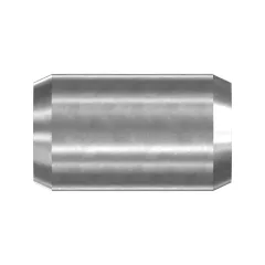 Caterpillar 15.75mm Long Chamfered End Dowel Pin — three-quarter view