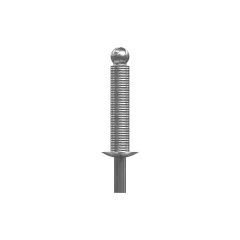Caterpillar Diámetro del cuerpo de 3.175mm — vista en tres cuartos