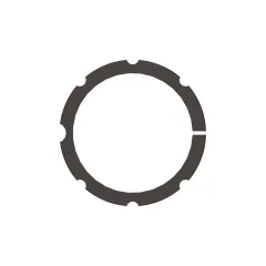 Caterpillar 70.28mm en fazla OD Plastik Rehen Ring — açılı görünüm