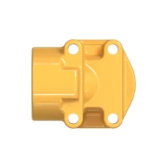 Caterpillar Air Starting Motor Adapt Elbow — açılı görünüm