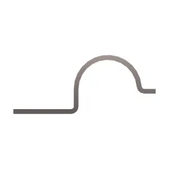 Caterpillar 31.75mm İç Sayfa 2 Adet Top Clip — açılı görünüm