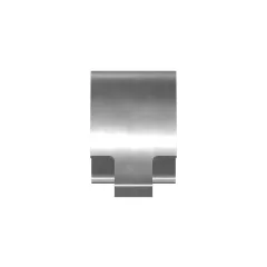 Caterpillar 63.50mm Innendurchmesser Single Tube Saddle Clip — Dreiviertelansicht