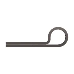 Caterpillar 9.52mm İç Sayfa Single Tube Clip — açılı görünüm