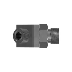 Caterpillar 1-1/16-12 X 1-14 Hex Head 45 Degrees Elbow O-Ring Adaptör — açılı görünüm