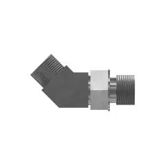 Caterpillar 9/16-18 X 9/16-18 Hex Head 45 Degrees Elbow O-Ring Adaptör — açılı görünüm