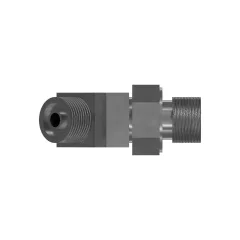Caterpillar 9/16-18 X 9/16-18 Hex Head 45 Degrees Elbow O-Ring Adaptör — açılı görünüm
