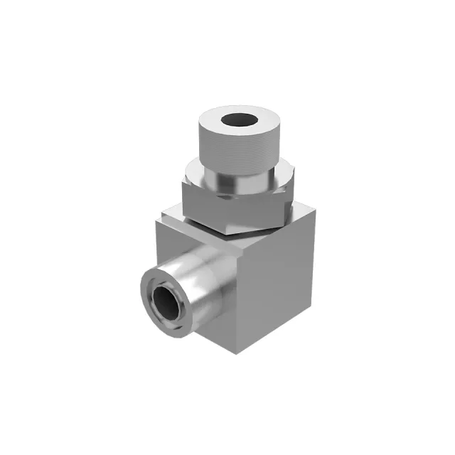 Hexagonal Hidrolik Akışkanları 90 Derece Elbow Adapt