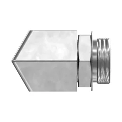 Caterpillar 1-7/8-12 X 2-12 Hex Head 90 Degrees Elbow O-Ring Adapter — Dreiviertelansicht