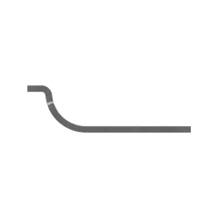 Caterpillar Single Hose Half Clip — vista de três quartos