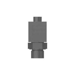 Caterpillar 34.93mm Hexagonal Akışkanlar Tee Adapting — açılı görünüm