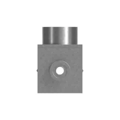 Caterpillar 34.93mm Hexagonal Akışkanlar Tee Adapting — açılı görünüm