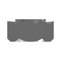 Caterpillar M10 x 1.5mm Hex Weld Nut — Dreiviertelansicht