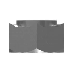Caterpillar M8 x 1.25mm Hex Weld Somun — açılı görünüm