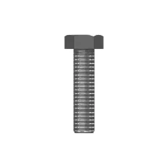 Caterpillar M10-1.5 x 40mm Sechskantschraube — Dreiviertelansicht