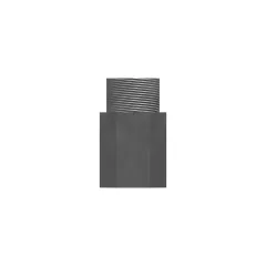 Caterpillar 36.00mm Long Straight Adapter — Dreiviertelansicht