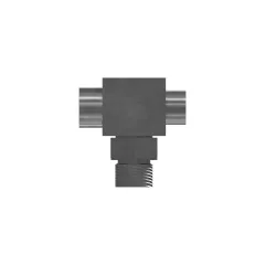 Caterpillar 11/16 x 13/16 x 3/4 Tee Adapter — three-quarter view