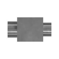 Caterpillar 11/16 x 13/16 x 3/4 Tee Adapter — three-quarter view