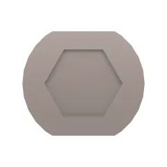 Caterpillar M12-1.75 x 20mm Altıgen Soket Başlı Cıvata — açılı görünüm