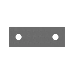 Caterpillar 20mm Thick Rectangular Boss — Dreiviertelansicht