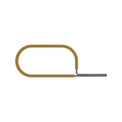 Caterpillar Multiple Hose P Clip — açılı görünüm