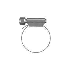 Caterpillar ABRAZADERA estándar de diámetro interno 34.90mm — vista en tres cuartos