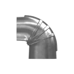 Caterpillar 125.7mm Innendurchmesser Air Line reduziert Ellenbogen — Dreiviertelansicht