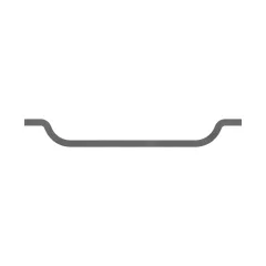Caterpillar 82.50mm Uzunluk Two Piece Sub Clip — açılı görünüm