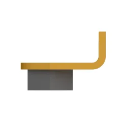 Caterpillar Bracket Weld Nut — açılı görünüm