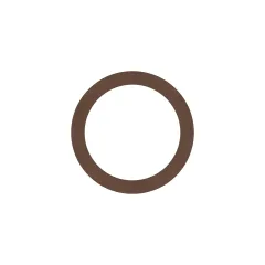 Caterpillar 0.81mm Thick Round Gasket — açılı görünüm
