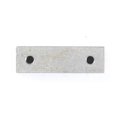 Caterpillar Bloque de acero de dos agujeros 30mm — vista en tres cuartos