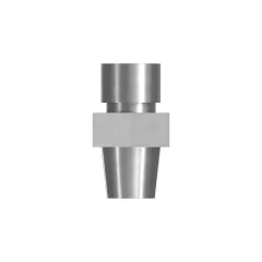 Caterpillar 1/8-27 NPTF to STOR Hex Head Düz Adapt — açılı görünüm