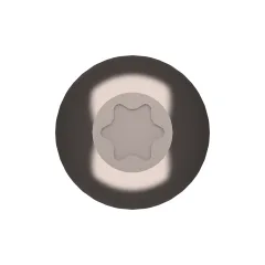 Caterpillar M4-0.7 x 18mm Yuvarlak Pan Head Hexalobular — açılı görünüm