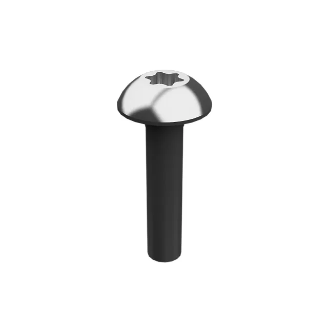 M4-0.7 x 18mm Rounded Pan Head Hexalobular Screw