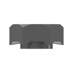 Caterpillar M4 x 0.7mm Hex Weld Somun — açılı görünüm